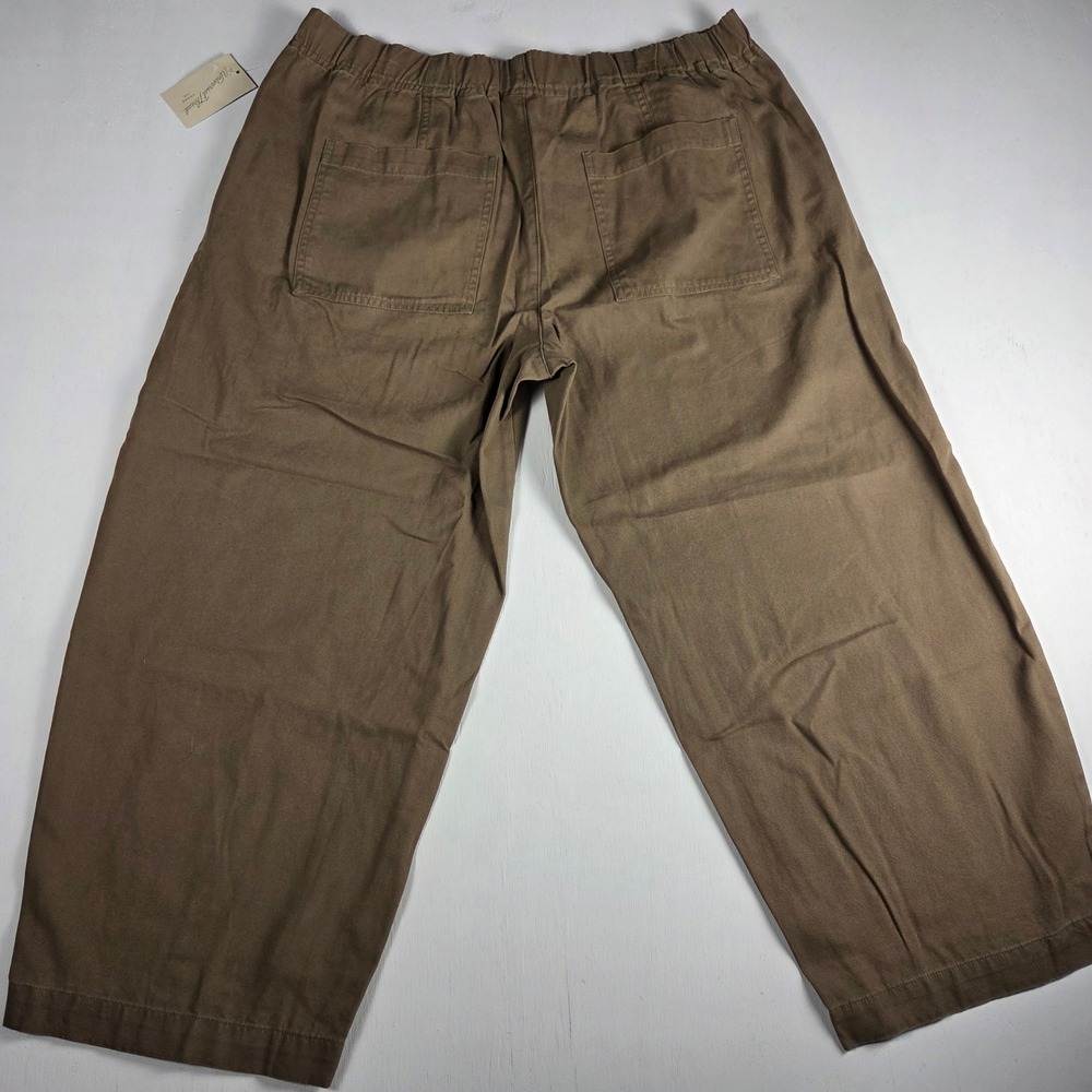 Universal Thread Gorpcore Wide Leg Utility Pants Olive Brown XL NWT